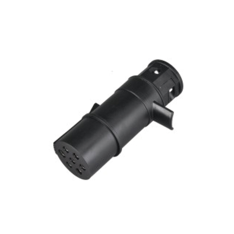 24V 7पिन प्लास्टिक प्लग (काला) JH080-A